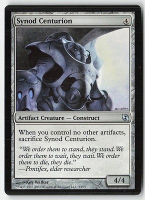 MTG - Synod Centurion #53 - Regular - DDF Duel Decks: Elspeth vs. Tezzeret