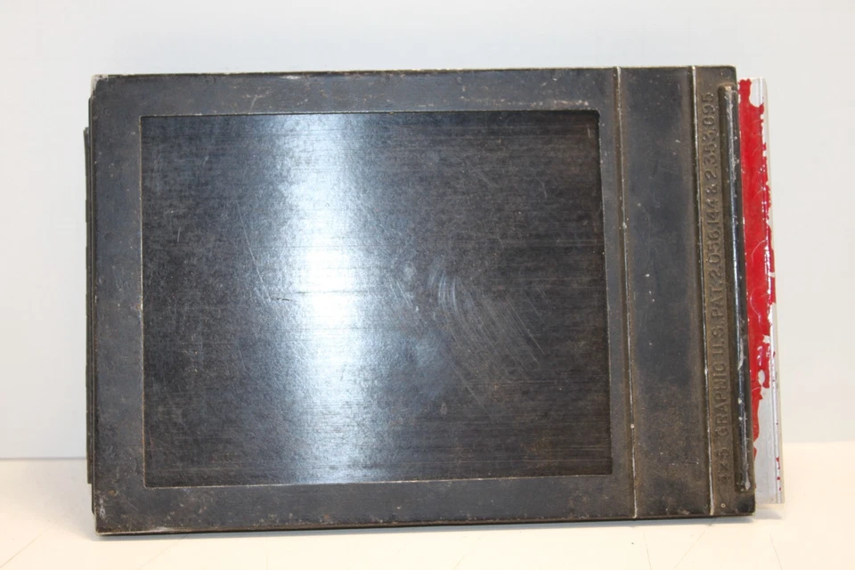 Lot Of 2 Graflex 4x5 Graphic Film Pack Adapter Cat. No. 1234 Used - Image 4 of 4