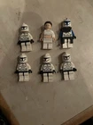 Lego Starwars Clone Trooper Lot Padme Aotc Captain Rex Minifigure Lot