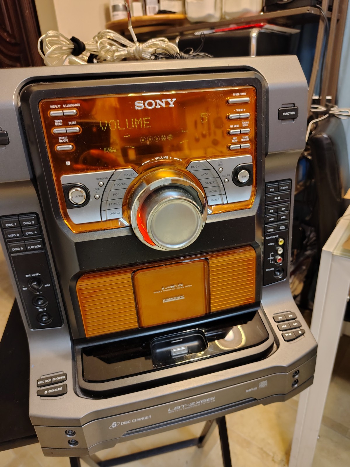 W/ Ss-zx66i Speakers