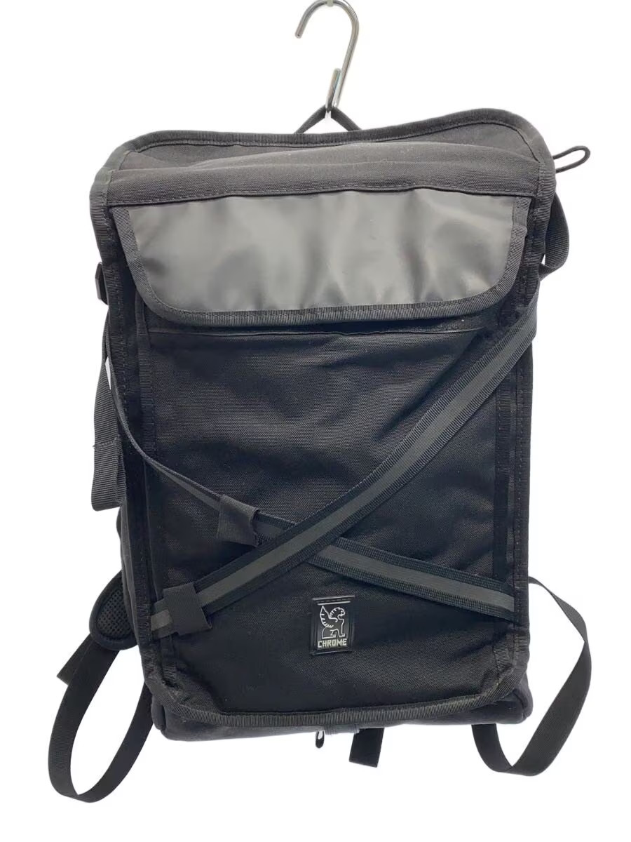 Chrome Backpack Nylon Blk Solid K6N53 - image 1