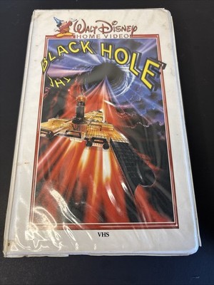 The Black Hole VHS 1979 Walt Disney Home Video Tape Sci Fi Classic VTG Clamshell