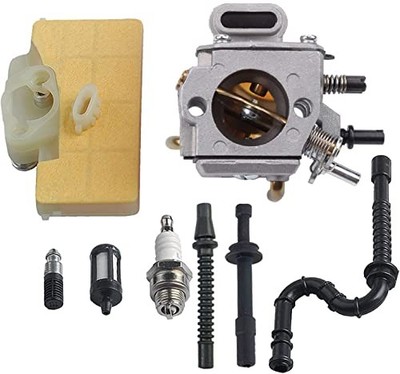 Carburetor Carb with Air Filter Fuel Line Tune-Up Kit for STIHL MS290 MS310 