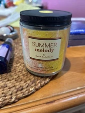 BATH & BODY WORKS Candle SUMMER MELODY new made w/natural essential oils 
