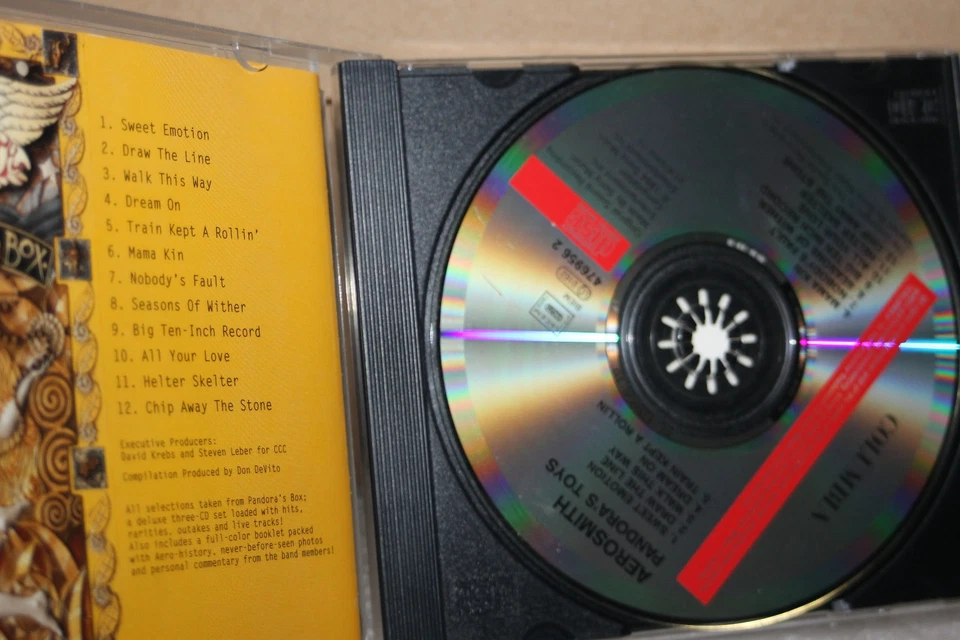 CD - AEROSMITH - PANDORAS TOYS - ( CD von 1994 ) - Bild 3 von 3
