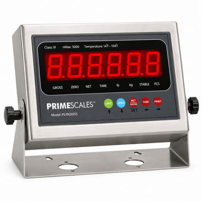 Prime Scales Indicator for Floor Scale NTEP Legal for Trade  Stainless Steel NEW