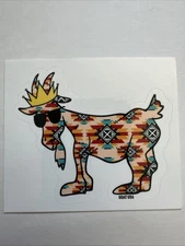 GOAT USA Pattern Sticker