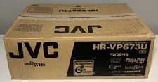 JVC HR-VP673U VCR 4 cabezales reproductor VHS grabadora de cinta de video estéreo - ¡NUEVA CAJA ABIERTA!