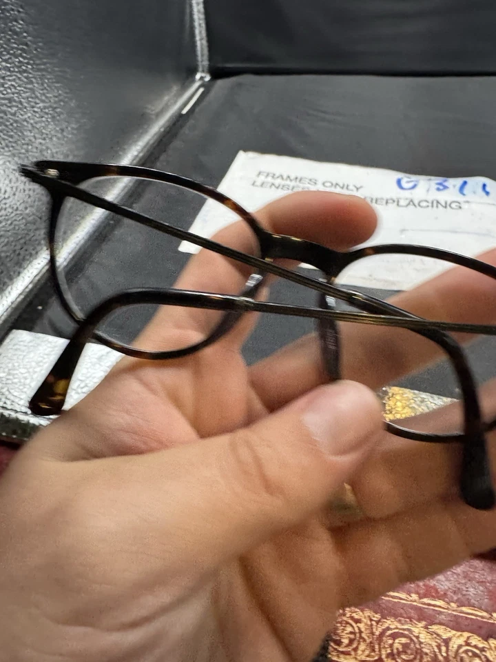 Только оправы для полицейских очков, VPL762k COL.0787 50-19, черепаховые - Изображение 3 из 4