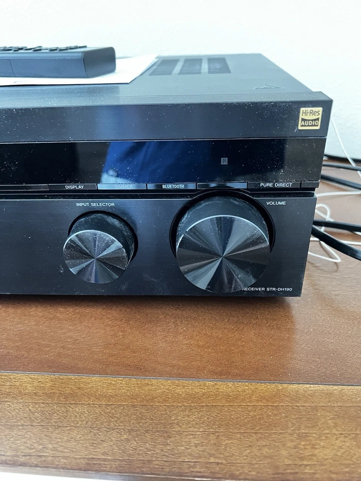 Sony STRDH190 2-ch Home Stereo Receiver with Bluetooth Black - Image 2 of 2