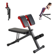Uimoso Faltbarer Hyperextension R&uuml;ckentrainer R&uuml;ckenstrecker R&ouml;mischer Stuhl