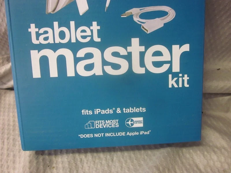 Digital Basics Tablet Master Kit - Stand Splitter Earbuds Car Charger Pen + More - Image 3 of 4