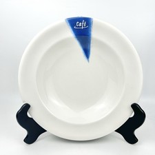 Royal Doulton Metro Cafe Soup Pasta Bowl Abstract Blue Chip
