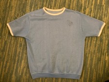 Vintage Blank Shortsleeve Sweatshirt 21 X 24 Large  70s Ringer