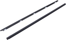 ApplianPar Door Window Belt Molding Outer Weatherstrip Seal for Honda Civic E...