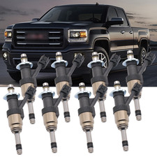 8x Gm 12668390 Fuel Injectors For 14-19 Chevrolet Gmc 1500 5.3l Fj1217