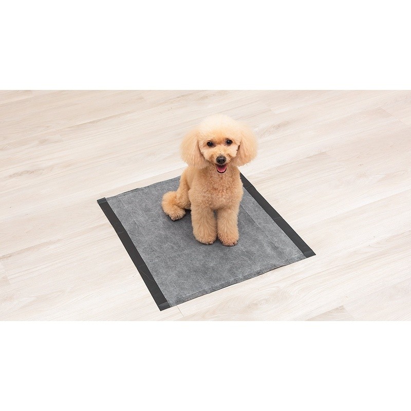 Activated Charcoal Dog Training Pads Leakproof Odor Control Pheromone 100 Count