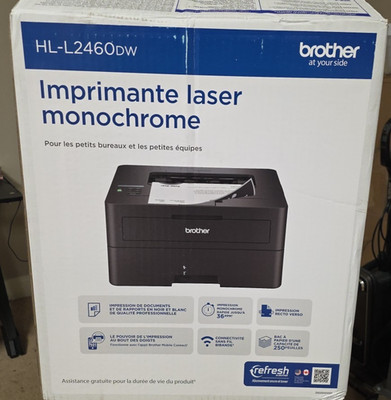 NEW Brother HL-L2460DW Wireless Duplex Monochrome Laser Printer