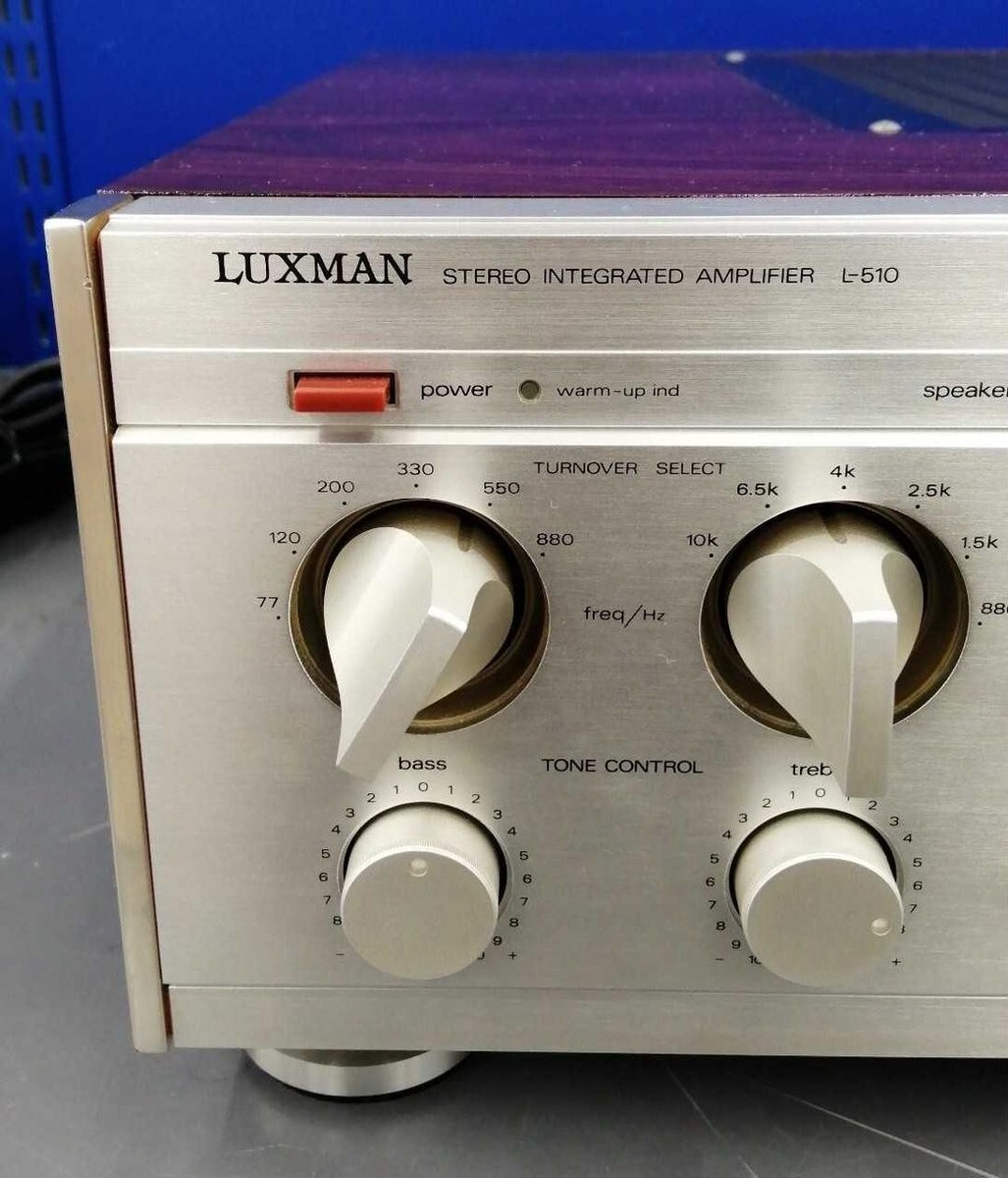 ラックスマン プリメインアンプ 立ち止まる LUXMAN L-510 ラックスマン プリメインアンプ 立ち止まる LUXMAN L-510