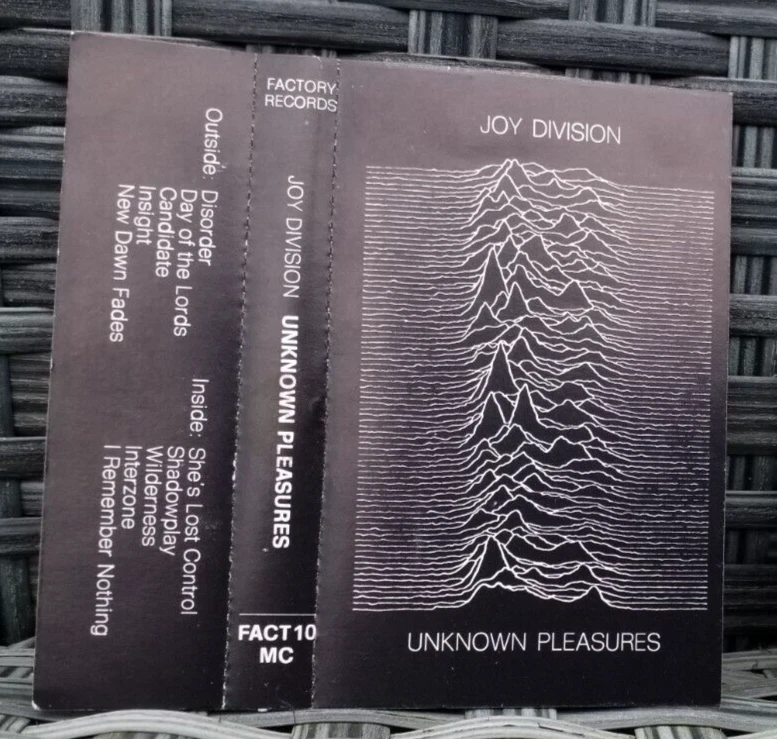 Joy Division Unknown Pleasures Rare 1980 Italian Cassette Orange Labels Foto 3 de 4