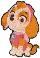 Patch Flicken AufnäHer Paw Patrol Skye Neu /Ovp