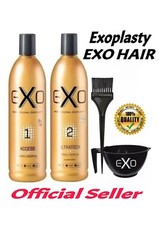 Exo Hair Exoplasty Ultratech Keratin 2x500ml Progressive Kit No Formaldehyde