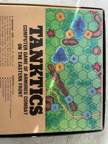 1981 Avalon Hill Tanktics Game Of Armored Combat On The Eastern Front 4012 - Picture 4 of 16
