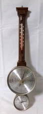 Vintage Air Guide Barometer Hydrometer Wall Thermometer