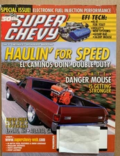 Super Chevy Magazine November 2002 Chevrolet Custom Cars Hot Rods Street