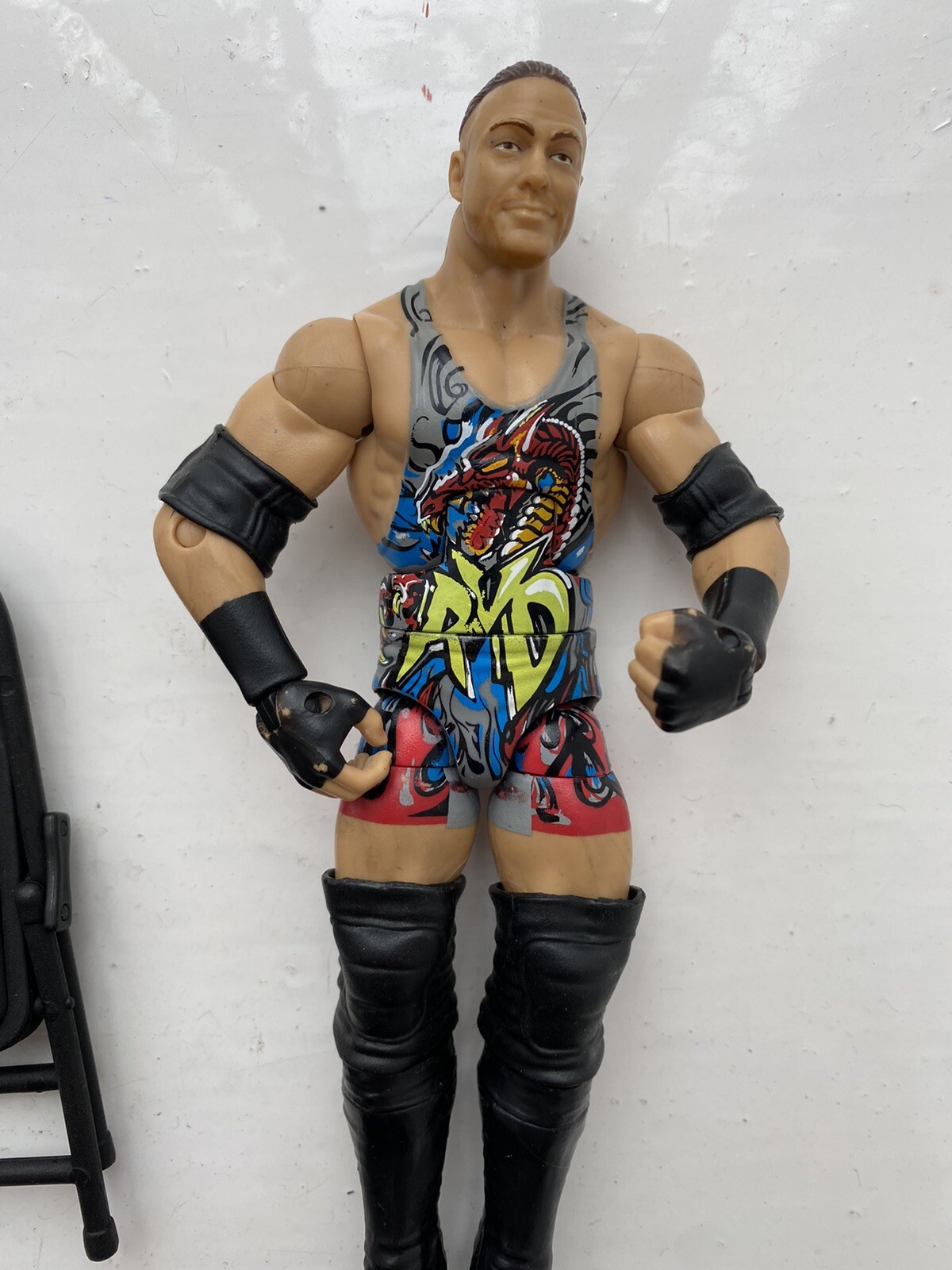 WWE RVD ROB VAN DAM MATTEL WRESTLING ACTION FIGURE ELITE COLLECTION ...