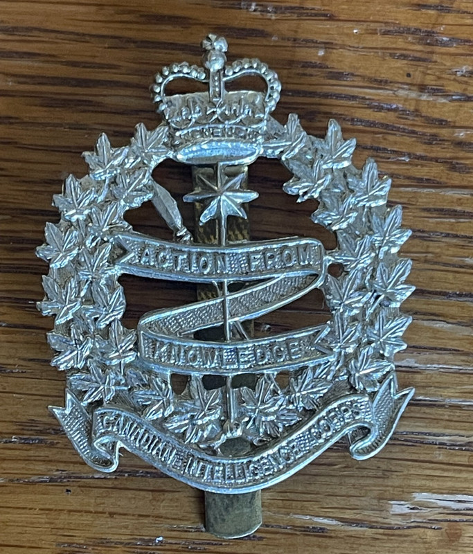Canadian Army Intelligenec Corps Badge