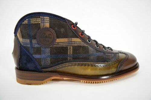 OXFORD LUX Stringate ROGAL'S Uomo Blu Amu013_roga