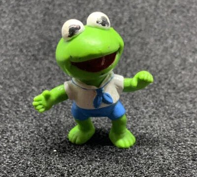 FIGURINE Kermit La Grenouille The Frog - Muppet Show NA! 1986 - Photo 1/4