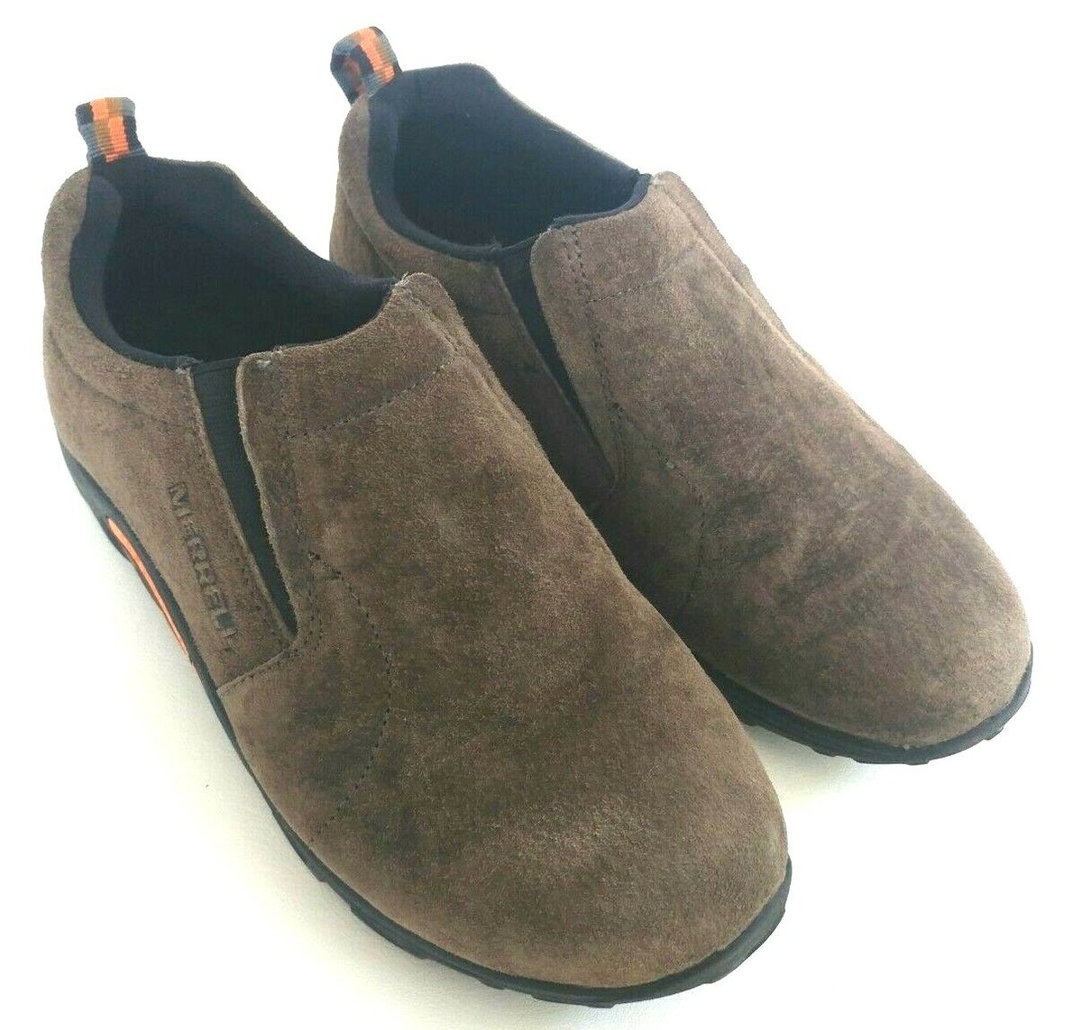 Merrell Jungle Moc Gunsmoke Kids Size 6.5 Brown Slip-On  display picture 3