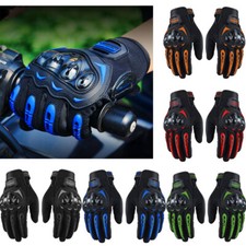 Men Women Motorcycle Motocross Riding Racing Full Finger Touch Screen Gloves US