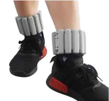 2 Pack Ankle and Wrist Weights (Grey)