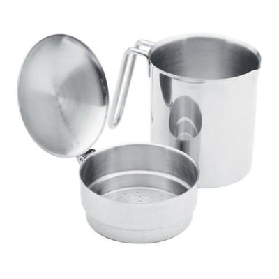 Norpro Stainless Steel Cooking Oil Strainer Grease Saver Keeper Catcher #73