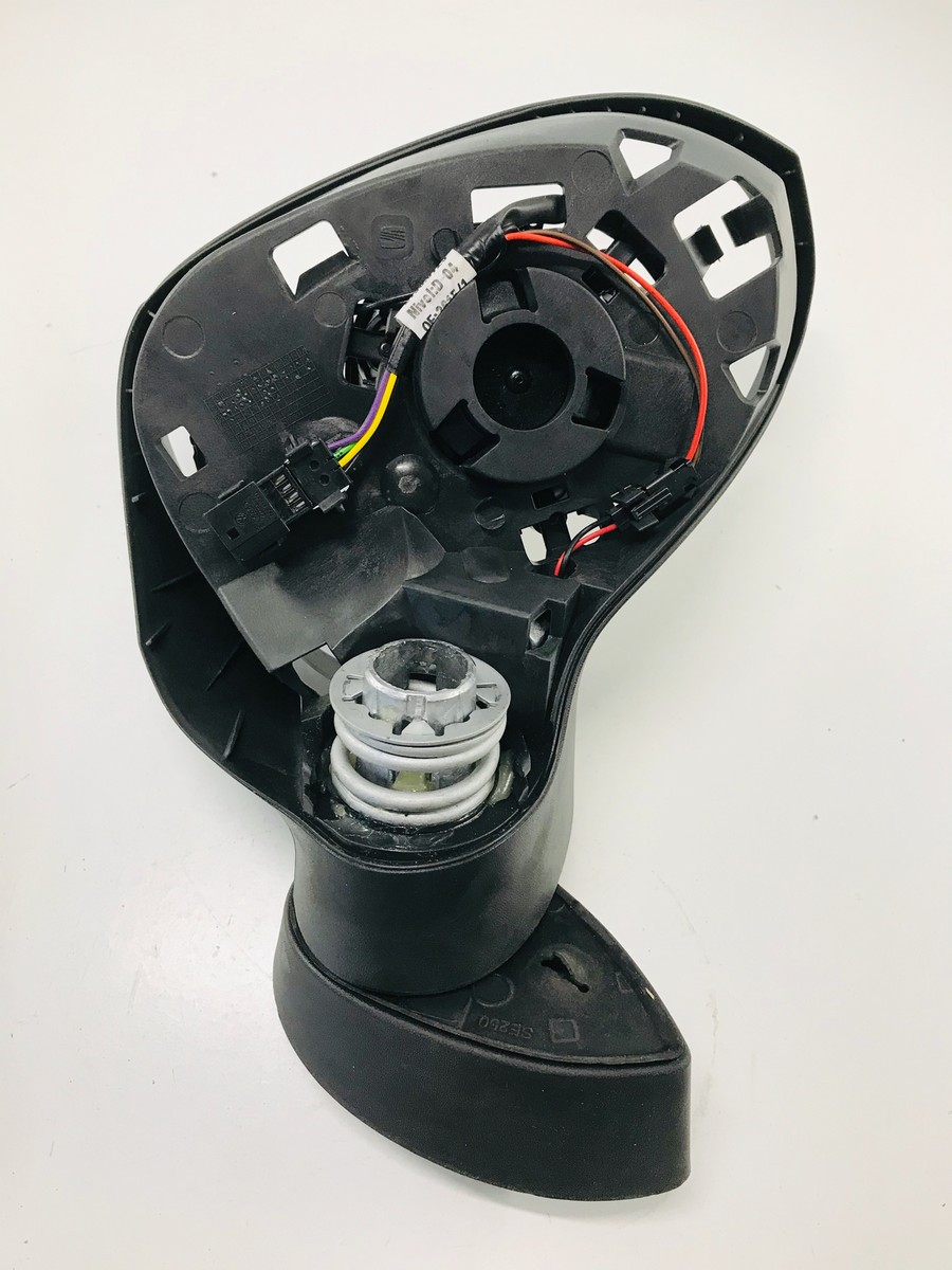 SEAT Ibiza (IV) Left Wing Mirror Without Glass E21180116799 | eBay