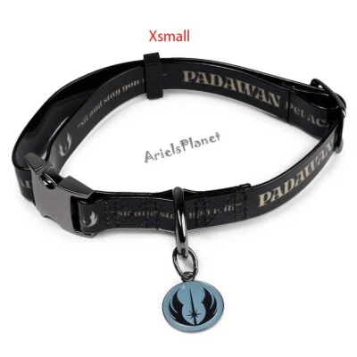 Disney Parks Star Wars - Padawan Pet Academy Dog Collar XSmall Up to 10 Pounds