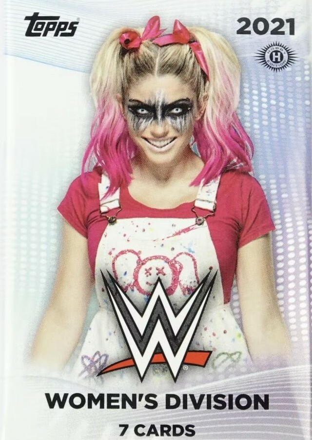 2021 Topps WWE Women's Division Diamond Cut Card Alexa Bliss