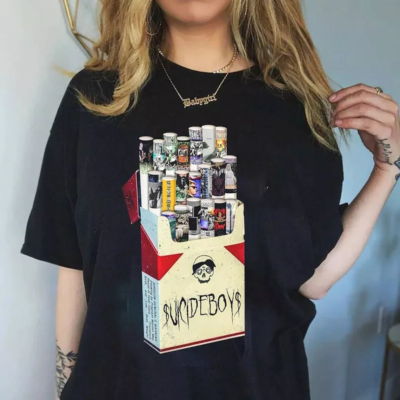 Vintage Suicide boys Cigarette Album Shirt, Gift for Fans