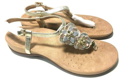 vionic paulie sandal champagne