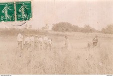 S4177 cpa 21 Scènes de Campagne " Carte Photo " oblitération Côte d'Or