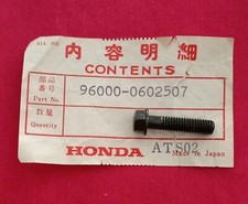 HONDA BULLONE FLANGIA 6x25 NUOVO ORIGINALE NSR125F/R CBR1000F COD.96000-0602507