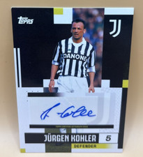 Topps Juventus Turín Team Set 2024/2025 coche autógrafo Jürgen Kohler