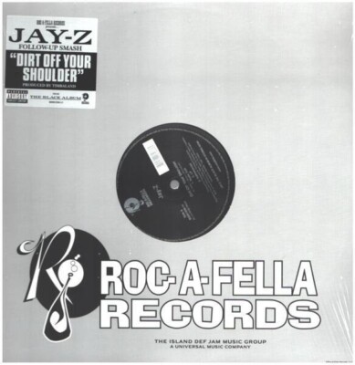 Jay-Z Dirt Off Your Shoulder / Encore STILL SEALED Vinyl Single 12inch