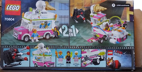 OPEN Lego The Lego Movie Ice Cream Machine 70804 Complete instructions box minis