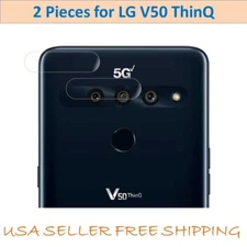 2 pack Nano glass fiber Camera Lens Protector Anti Scratch for LG V50 ThinQ 5G