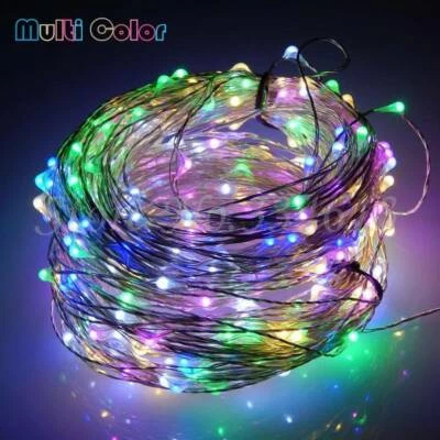 30m 50m 300 500 Led Fairy String Lights Outdoor Party Wedding