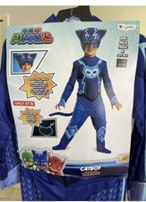 PJ Masks Catboy Classic Halloween Costume Jumpsuit Kids Children - MEDIUM 3T-4T
